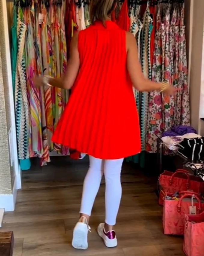 Haut sans manches à volants et revers - 💖 SPÉCIAL FÊTE DES MÈRES 👩‍🦳