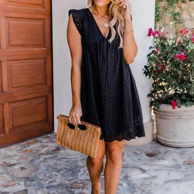 Robe Élégante en Dentelle Ajourée - 💖 SPÉCIAL FÊTE DES MÈRES 👩‍🦳