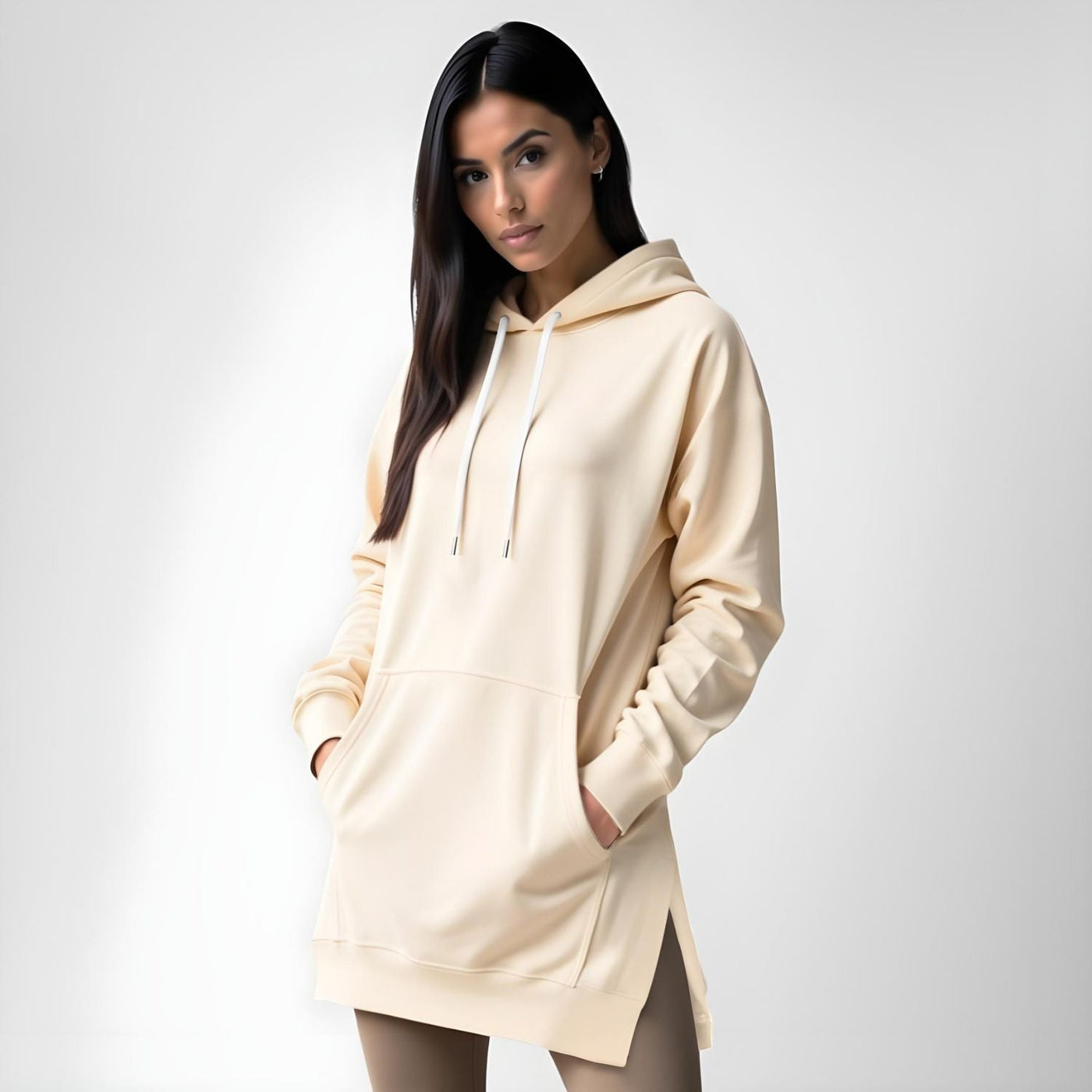 Robe sweat ample